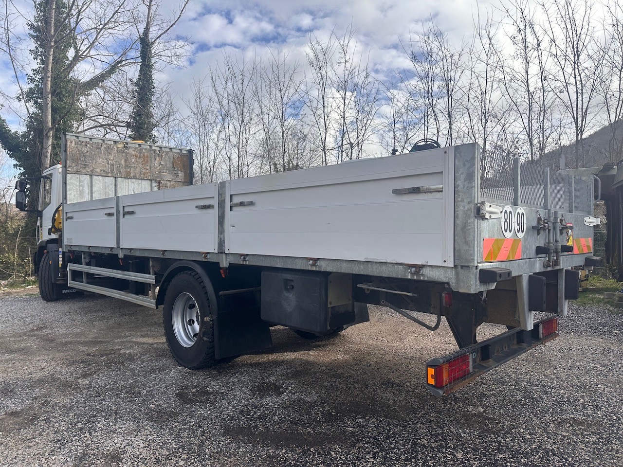 Iveco Eurocargo 160E22 Cassone e Grù